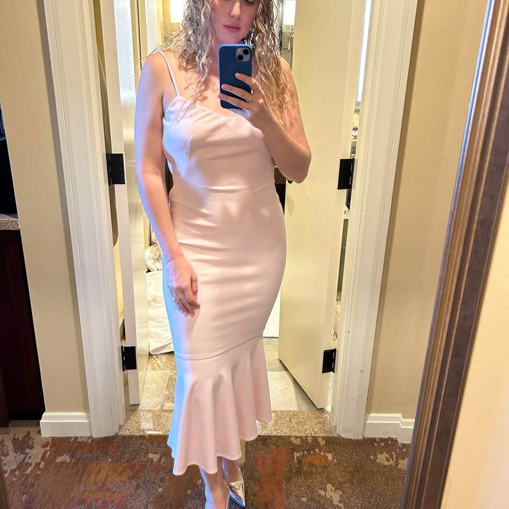 Katie May Twirl Dress in Blush - Picture 9 of 9